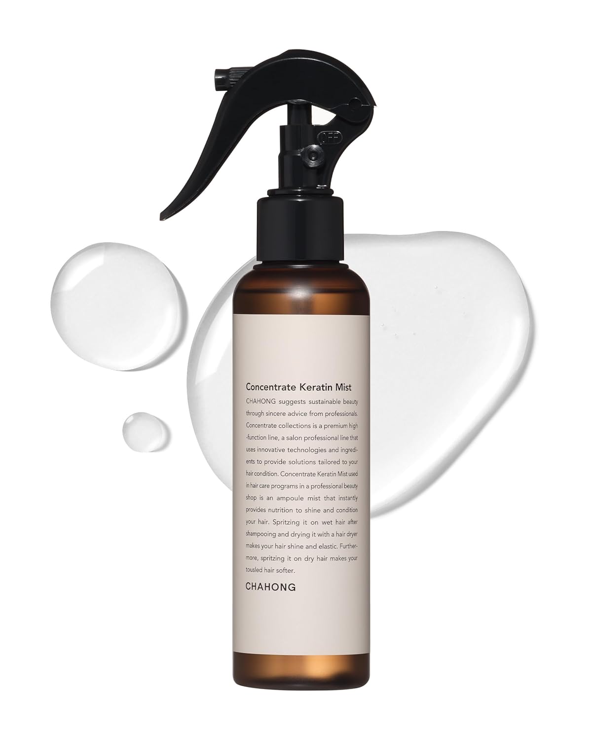 CHAHONG Bruma reparadora de cabello de queratina para cabello seco...