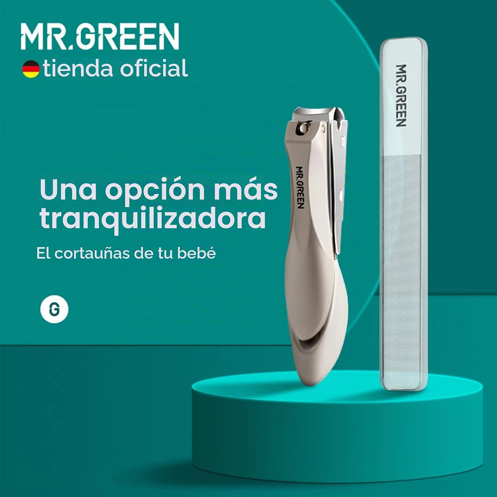 MR.GREEN Cortaúñas de seguridad para bebés Cortaúñas para el cuidad...