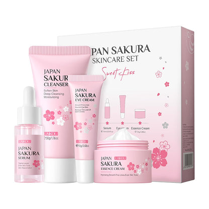 Conjunto de Cuidado de la Piel JAPAN SAKURA Juegos de Regalo de Bel...