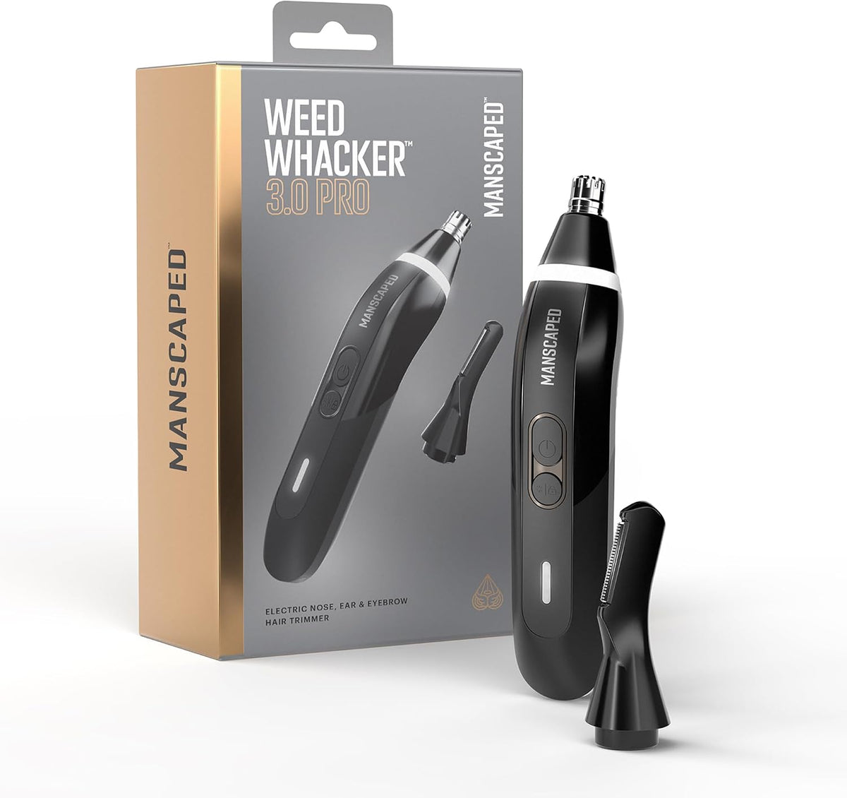 MANSCAPED® Weed Whacker® 3.0 PRO - Recortadora eléctrica de pelo de...