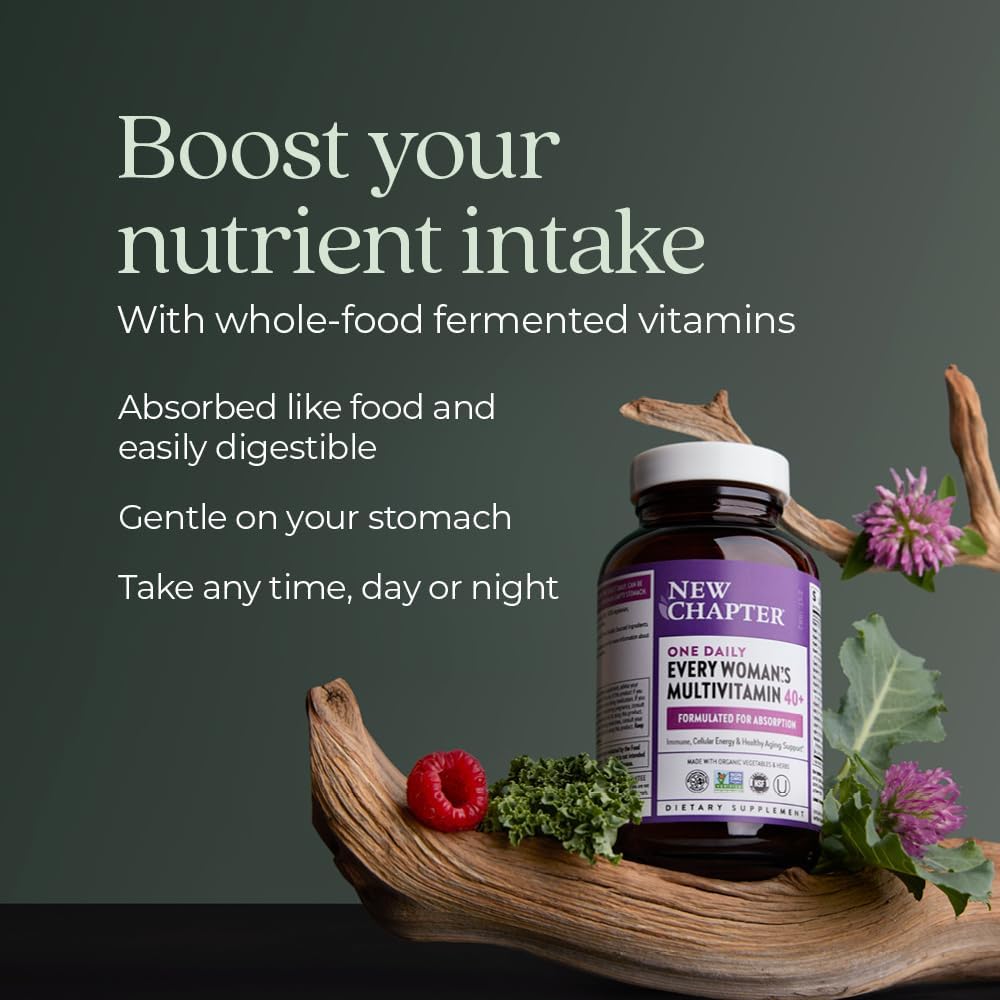 New Chapter Multivitamina de mujeres + apoyo inmunológico: cada una...