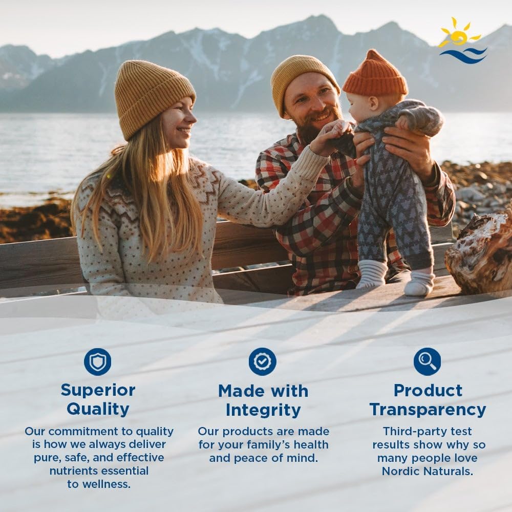 Nordic Naturals Vitamina D3 5000, Naranja - 120 mini geles blandos...