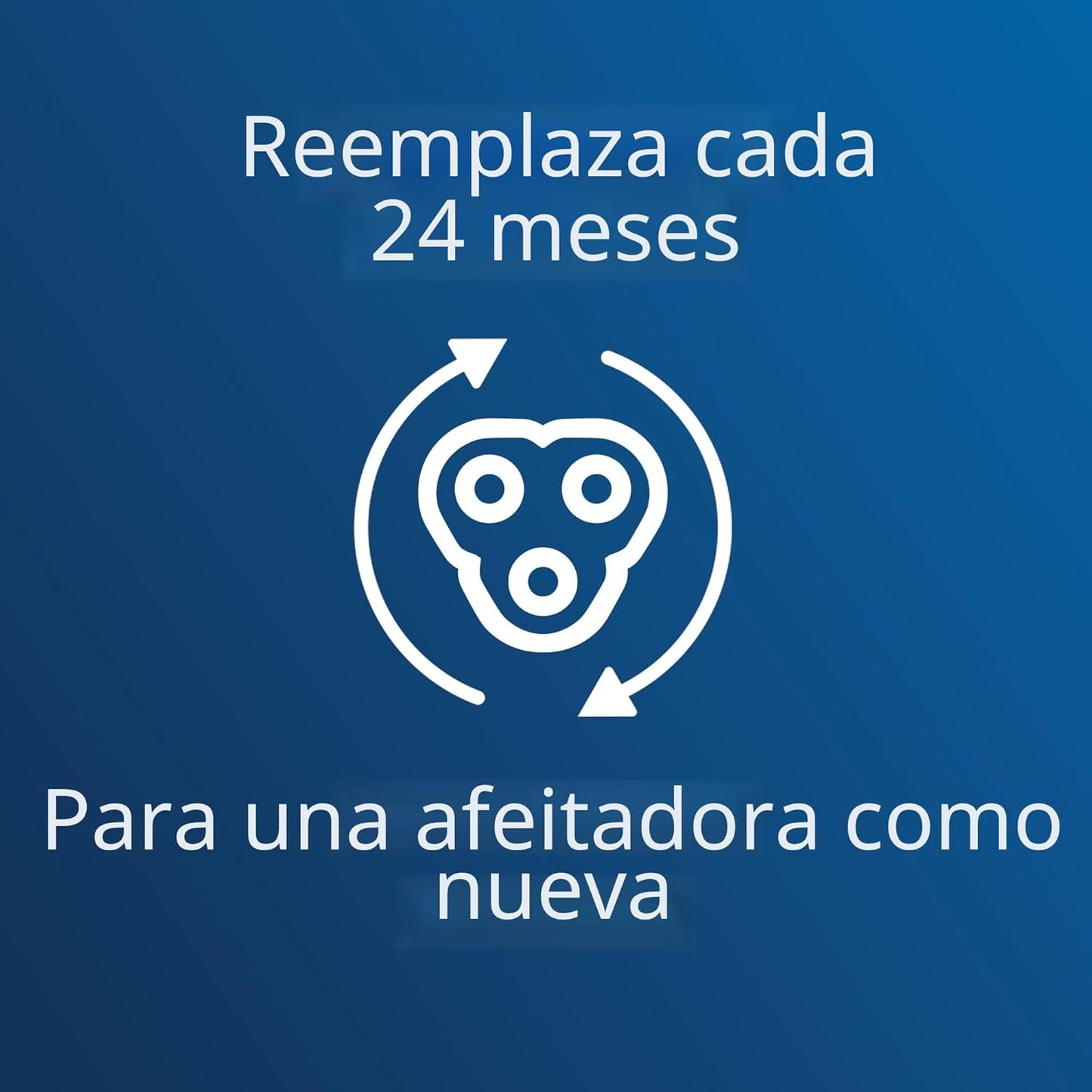 Norelco cabezal de repuesto para 3000.