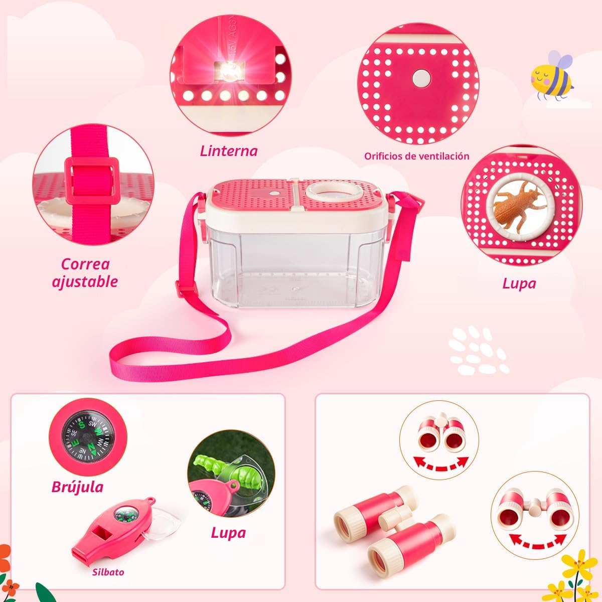 Meland - Juego de camping para niñas - Juguetes de tienda de campañ...