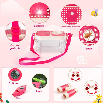 Meland - Juego de camping para niñas - Juguetes de tienda de campañ...
