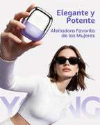 UNIMIKO Afeitadora eléctrica para mujer, impermeable, mini maquinil...