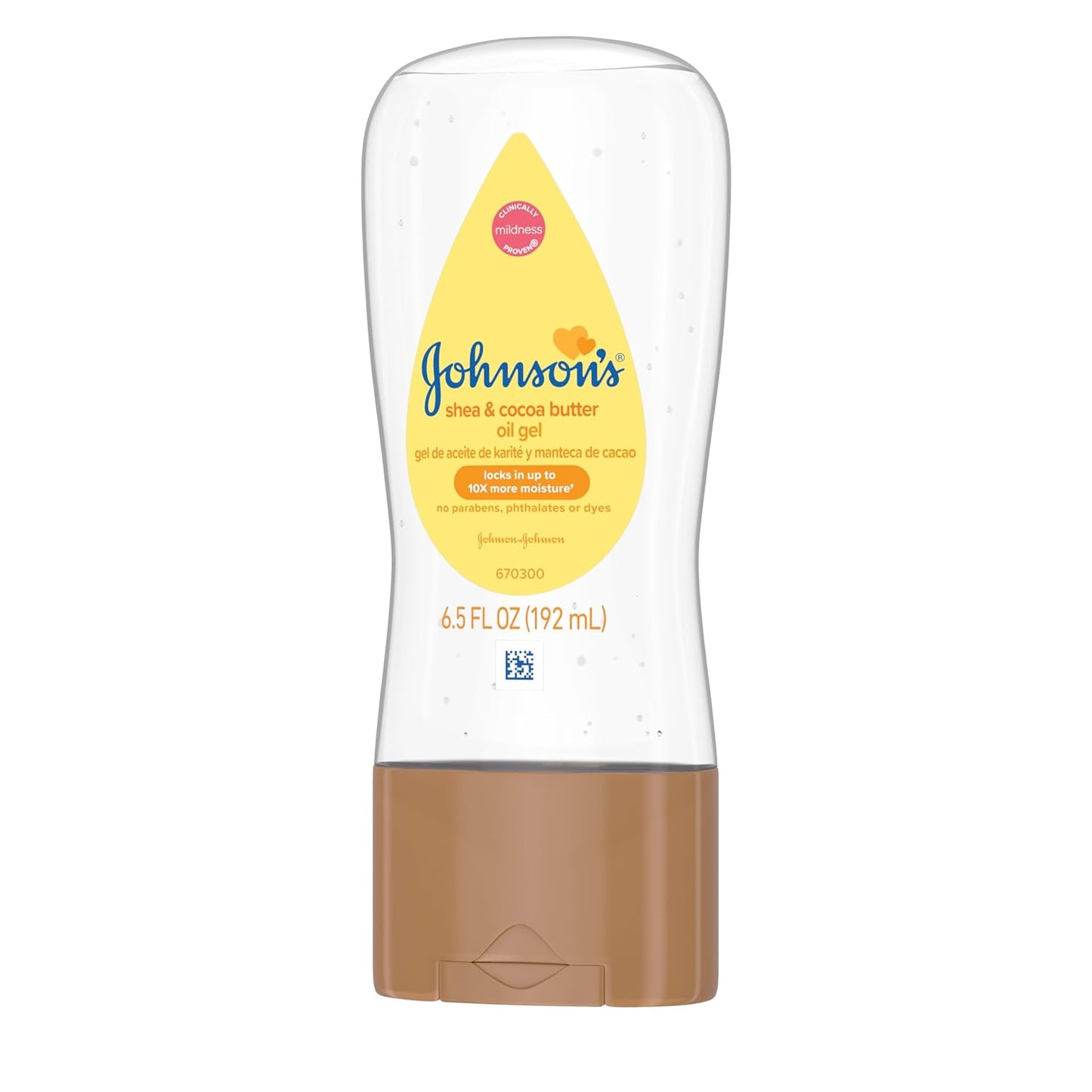 Johnson's Baby Gel de aceite, aceite mineral hidratante para ma...