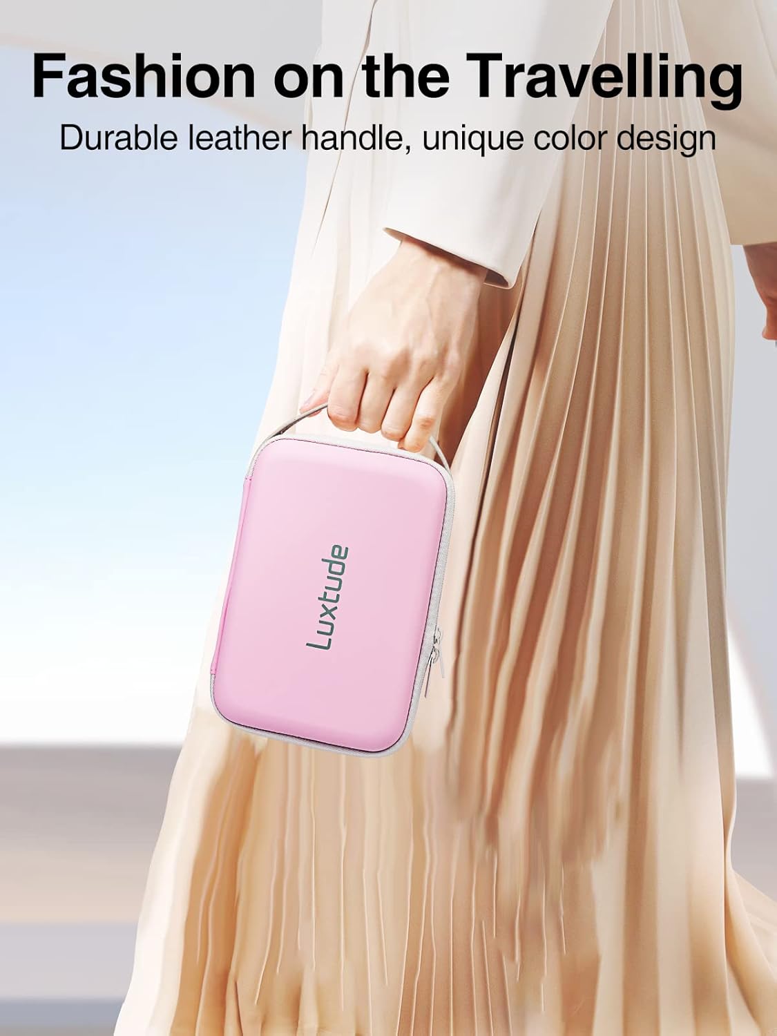 Luxtude Organizador electrónico de viaje, organizadores tecnológico...
