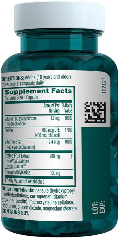 NEURIVA - Rendimiento cerebral Plus, suplemento de apoyo cerebral c...
