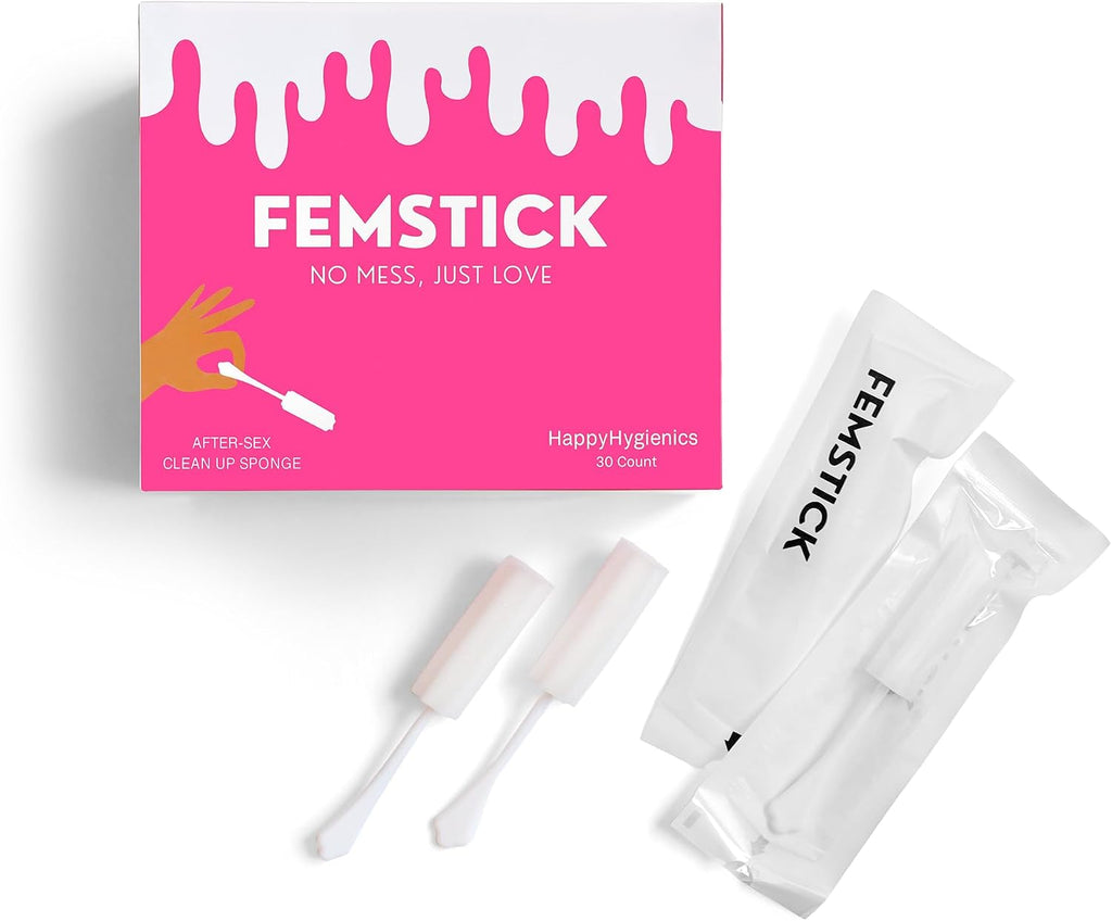 Paquete de 30 unidades de esponjas post-coito Happy Hygienics para...