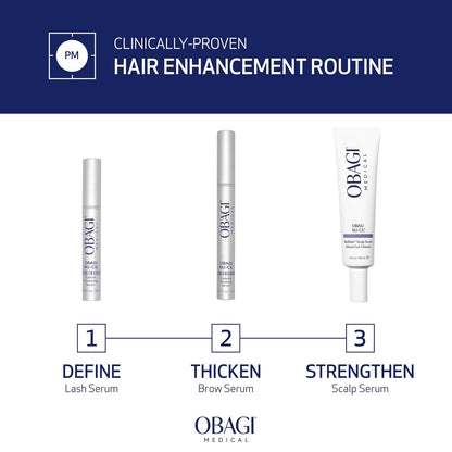 Obagi Nu-Cil BioStim - Suero para el cuero cabelludo con biotina, clínicamente probado para promover la salud del cuero cabelludo y ofrecer un cabello visiblemente más lleno y denso, ligero, fortalece