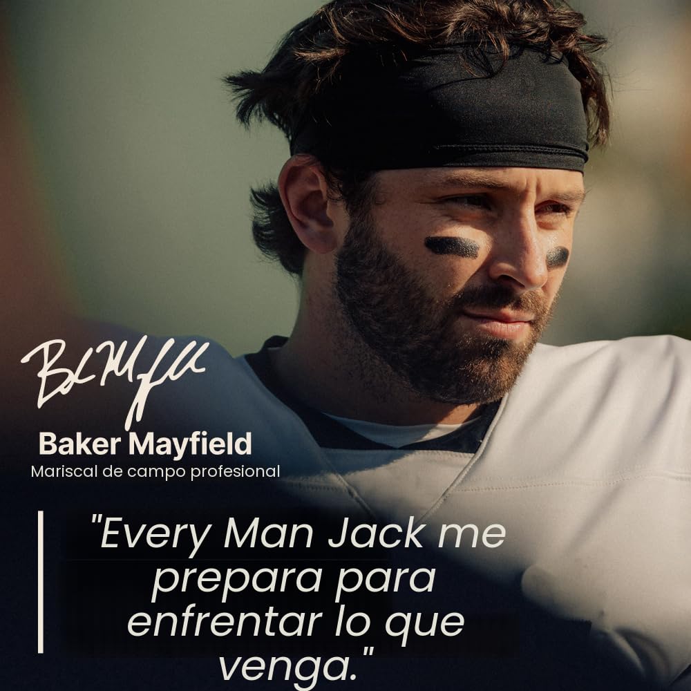 Every Man Jack Gel de baño nutritivo ámbar + sándalo para hombre pa...