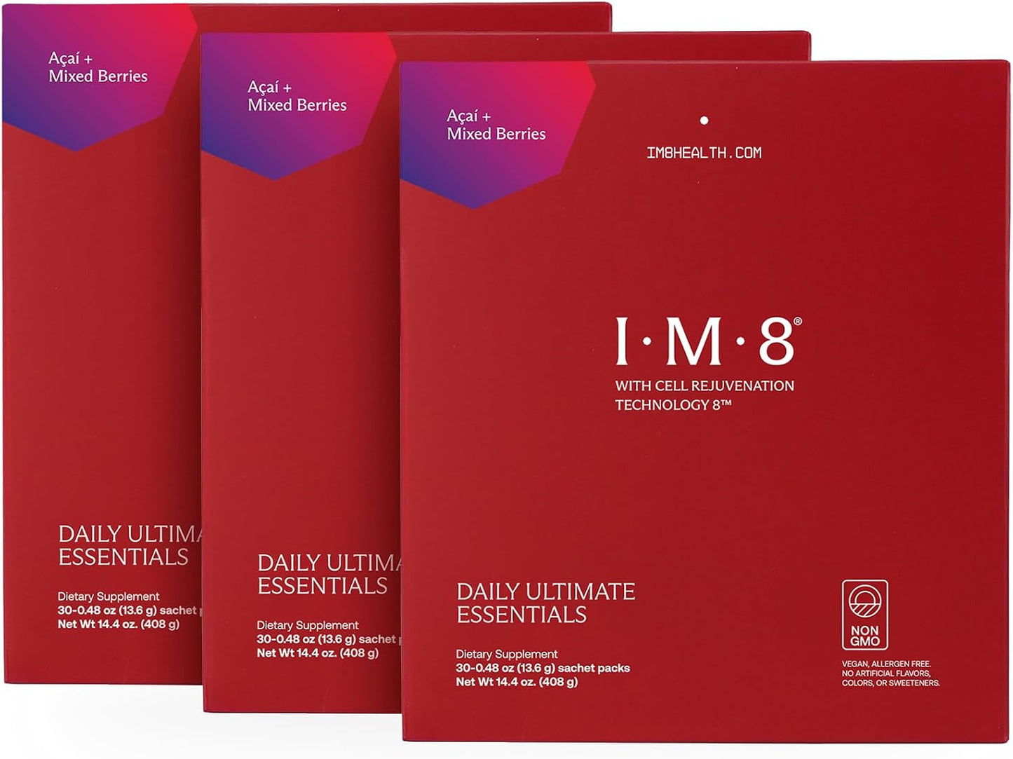 IM8 Daily Ultimate Essentials Suplemento multivitamínico todo en un...