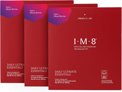 IM8 Daily Ultimate Essentials Suplemento multivitamínico todo en un...