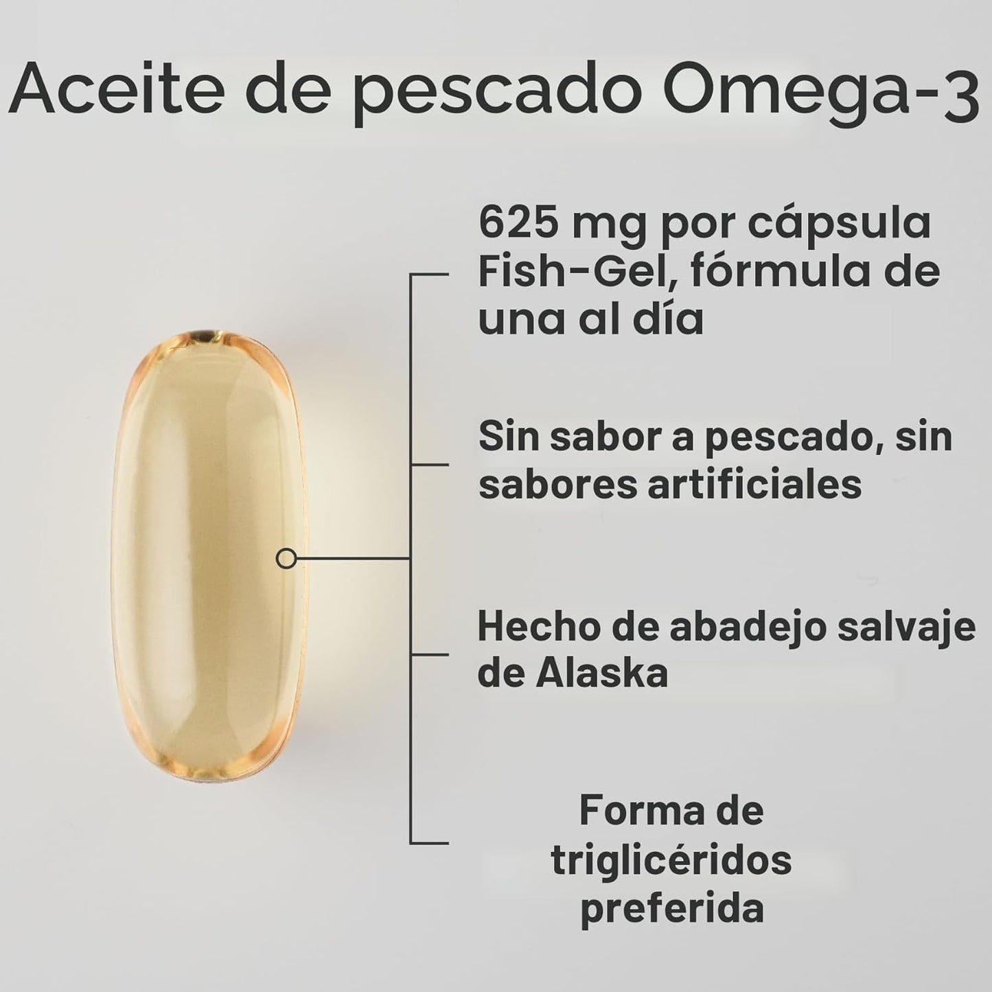 Sports Research® Aceite de pescado Omega-3 AlaskOmega Mini Geles 62...