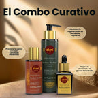 EKMIVEDA Set de crecimiento del cabello con hierbas ayurvédicas \u2...
