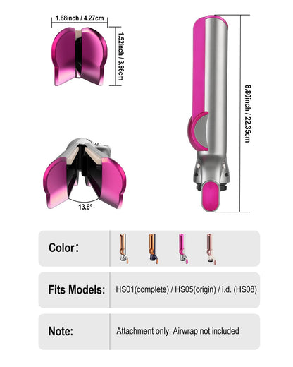 Accesorio de flujo de aire compatible con Dyson Airwrap Multi-Style...