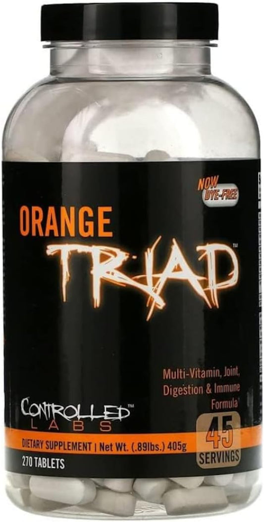 CONTROLLED LABS Orange Triad Multivitamina diaria, suplemento depor...