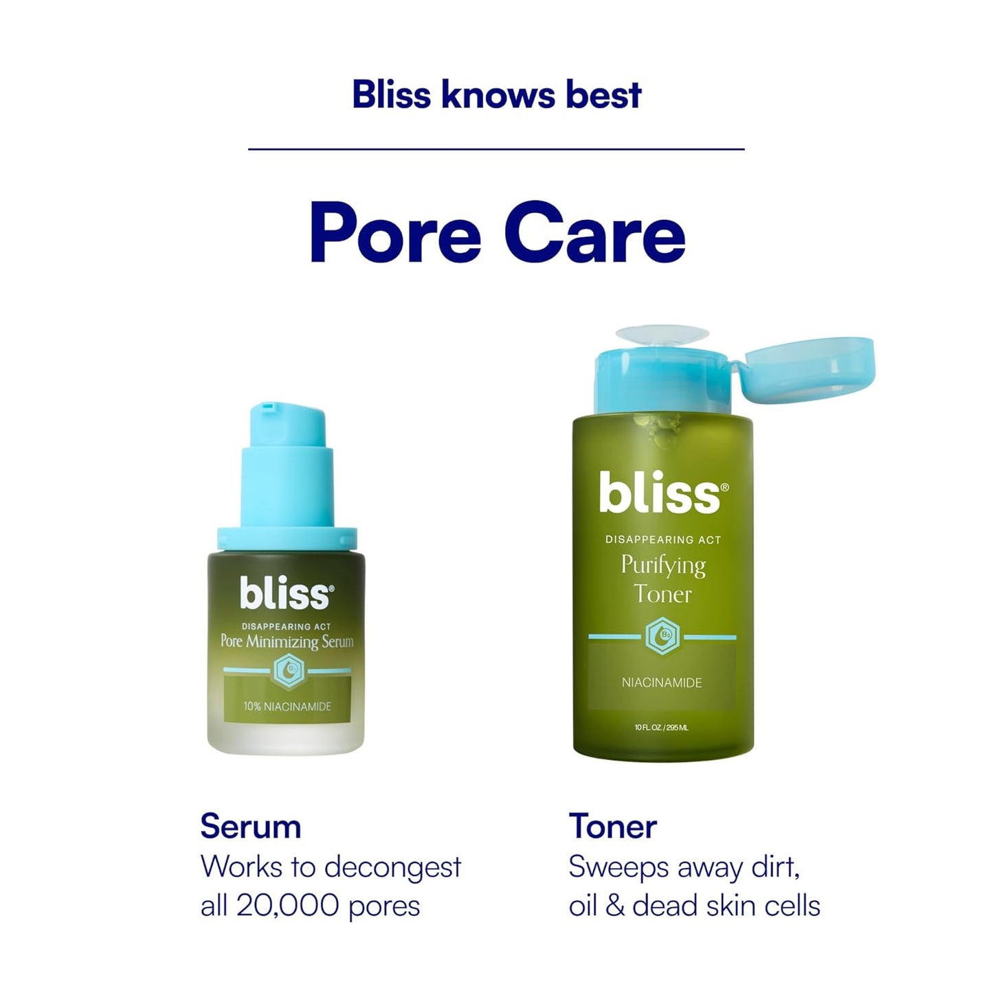 Bliss Niacinamida + Complejo Pore Vanish Disappearing Act Sérum \u2...