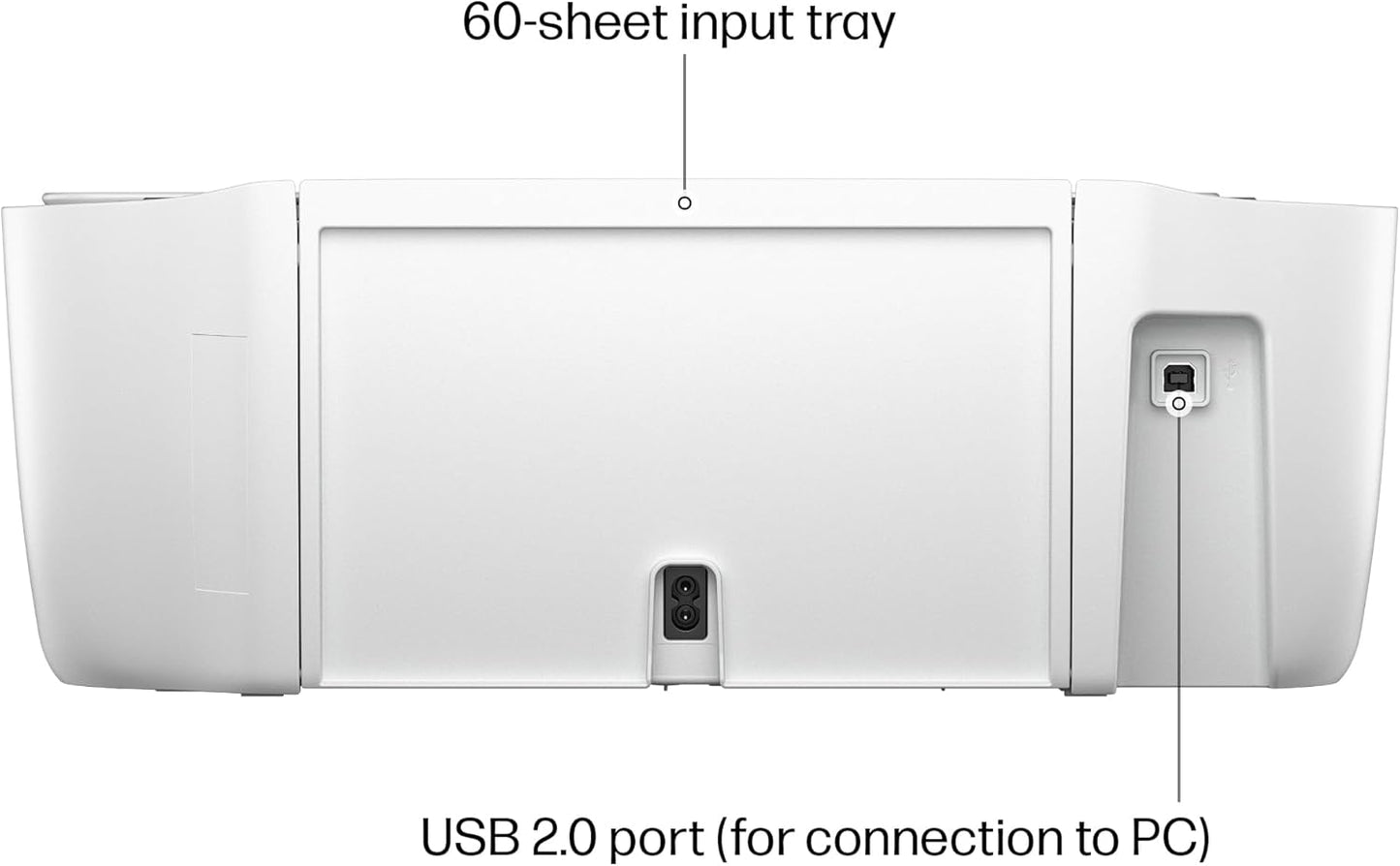 HP DeskJet 2855e Impresora inalámbrica de inyección de tinta todo en uno, escáner, fotocopiadora, lo mejor para el hogar, 3 meses de tinta instantánea incluida, conectividad Wi-Fi de una sola banda
