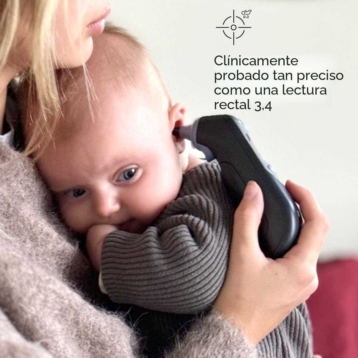 Braun ThermoScan 7 - Termómetro digital de oído para adultos, bebés...