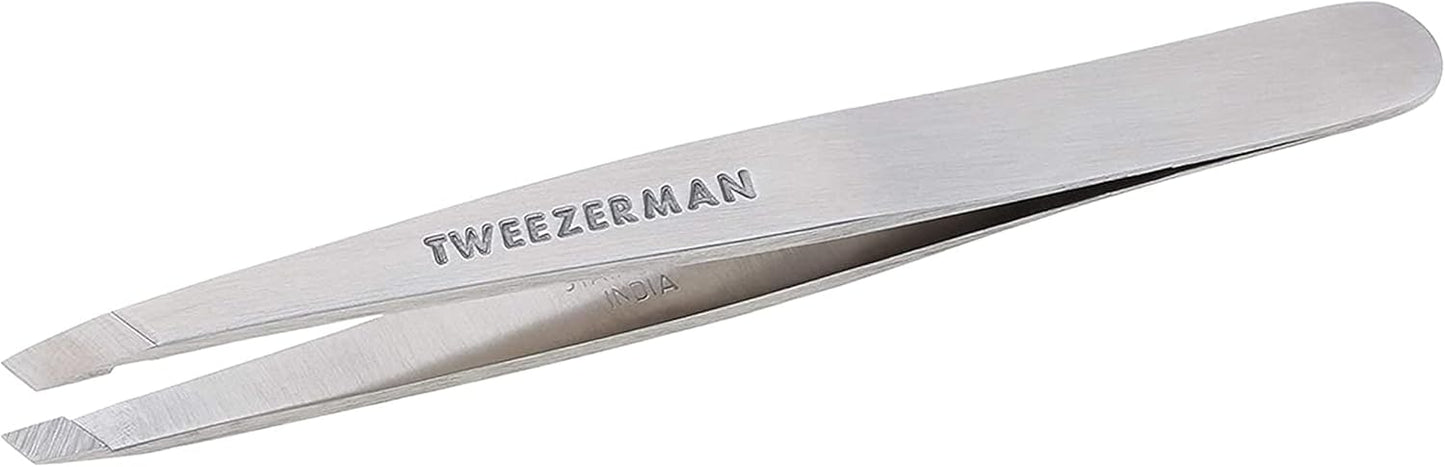 Tweezerman - Pinza inclinadas para cejas de acero inoxidable