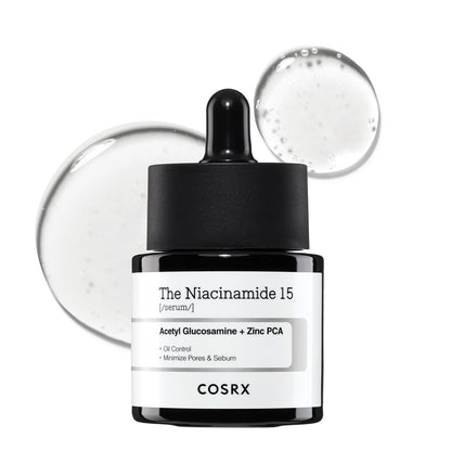 COSRX Suero facial de niacinamida al 15%, 0.67 onzas líquidas, suero minimizador de poros para cara, tono de piel uniforme, cuidado de la piel coreano