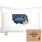 KeaBabies 1 paquete de almohadas para niños de 2 años a 5,13 x 18 p...