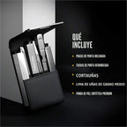 MANSCAPED® Shears 2.0 - Kit de uñas de acero inoxidable templado pa...