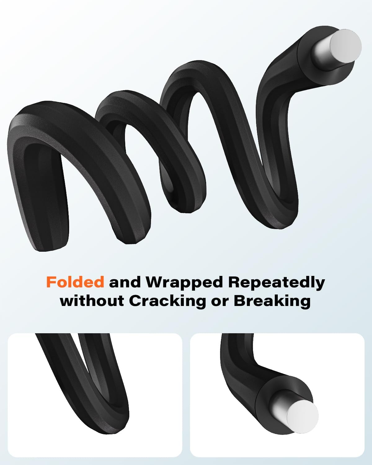 A2C Soporte de teléfono flexible de cuello de cisne para iPhone Magsafe, soporte magnético para teléfono de gimnasio de brazo largo para cinta de correr Peloton, accesorio portátil de fitness para