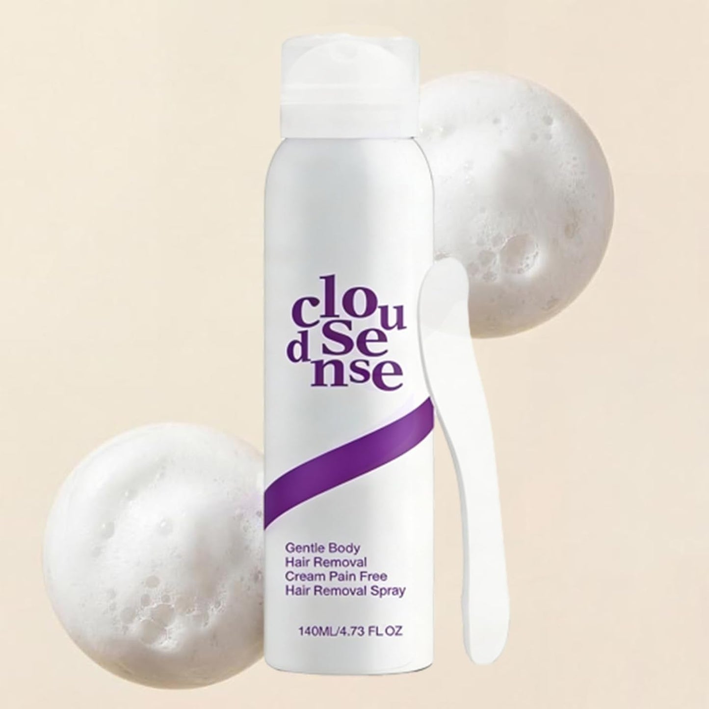 Kit de depilación corporal suave, spray de depilación suave, crema...