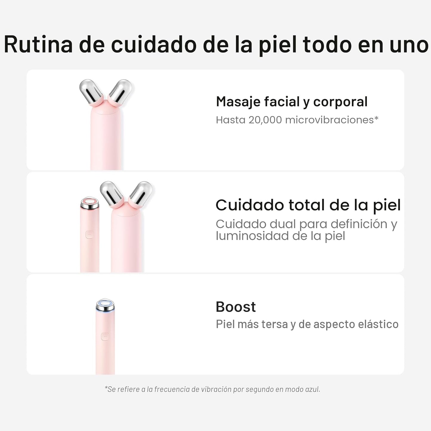 medicube Mini Booster Pro Plus - Juego de dispositivos de rodillo f...