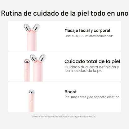 medicube Mini Booster Pro Plus - Juego de dispositivos de rodillo f...