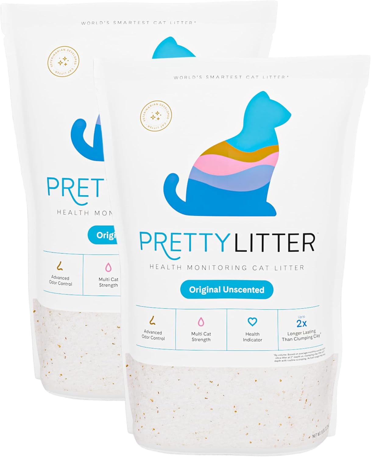 PrettyLitter - Arena para gatos con monitoreo de salud (sin perfume...