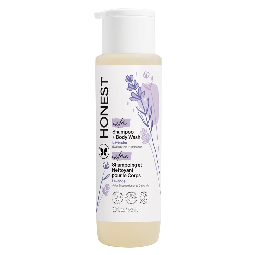 The Honest Company Champú y gel de baño, sin lágrimas, Lavender Cal...