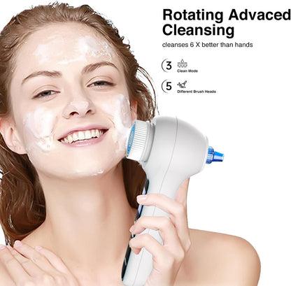 UMICKOO Exfoliante y Limpiador Facial con Pantalla LCD, Cepillo de...