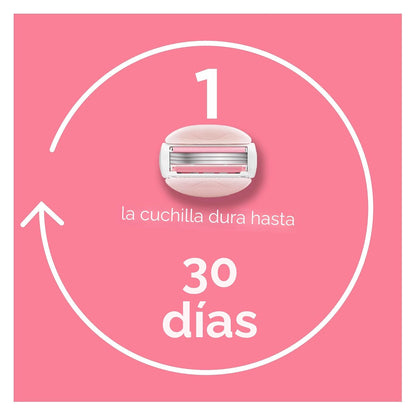 Venus ComfortGlide White Tea - Cuchillas de afeitar para mujer, con...