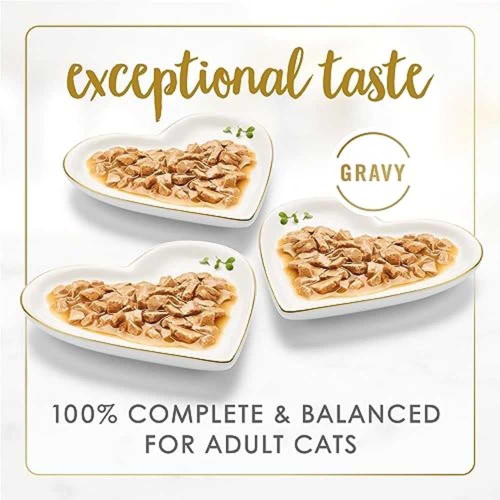 Fancy Feast Purina Gravy Lovers Poultry and Beef Grilled Gourmet We...