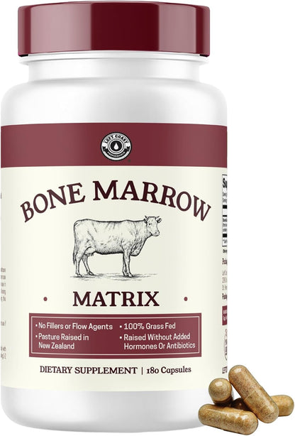 Suplemento de médula ósea bovina, 100% alimentado con pasto y criad...