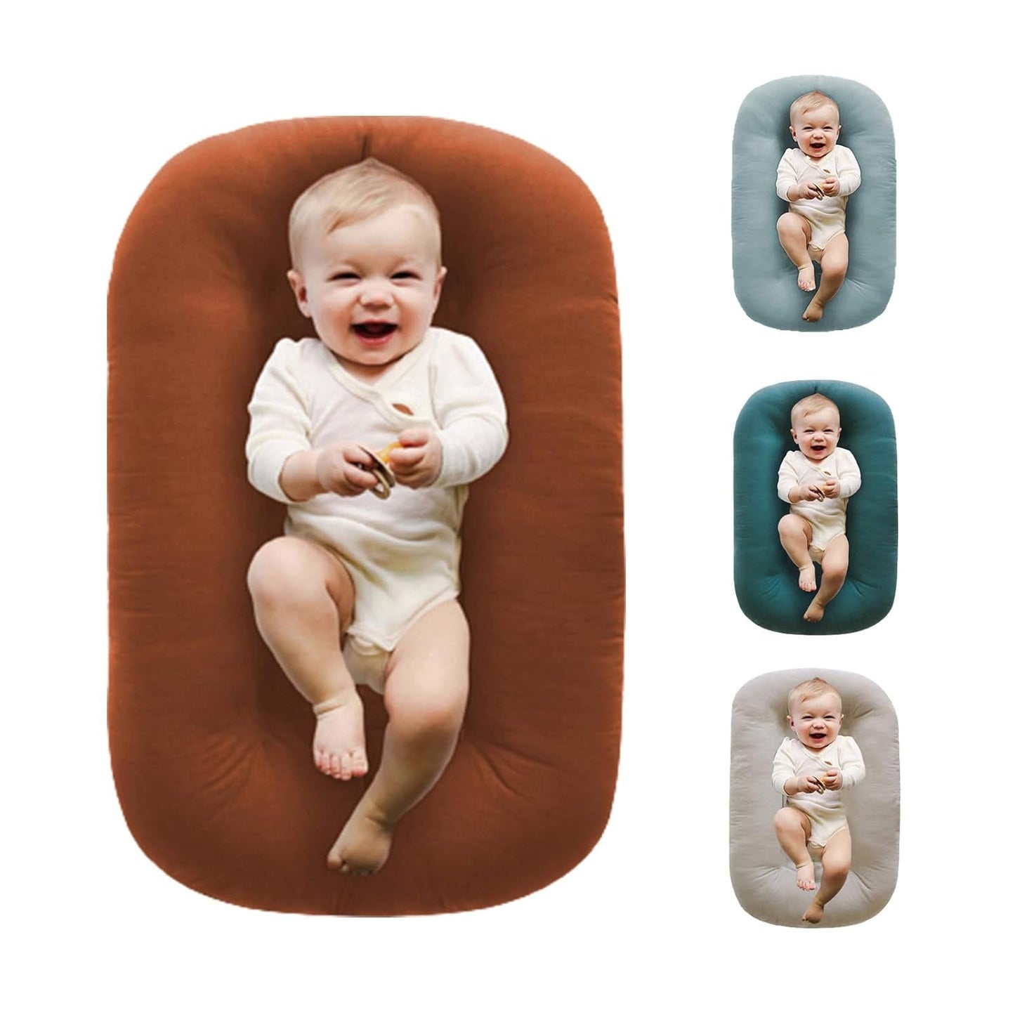 Loevin - Funda de almohada para tumbona para recién nacido, funda d...