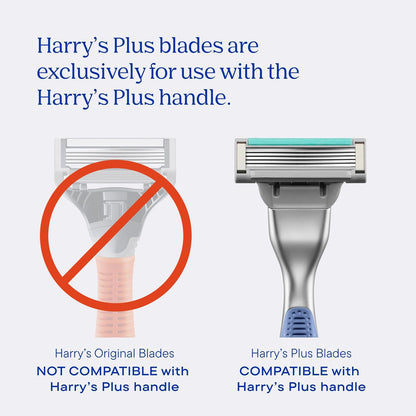 Harry's Recambios de maquinilla de afeitar Plus \u2013 6 cartuc...