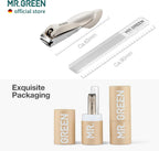 MR.GREEN Cortaúñas de seguridad para bebés Cortaúñas para el cuidad...