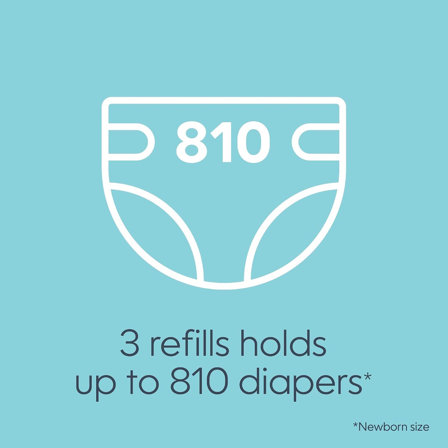 Repuesto de pañales Diaper Genie de Playtex, 270 unidades (paquete...