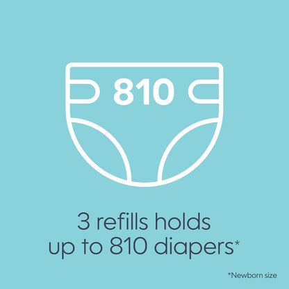 Repuesto de pañales Diaper Genie de Playtex, 270 unidades (paquete...