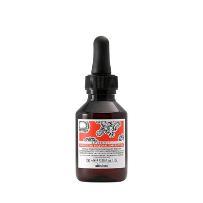 Davines Naturaltech ENERGIZING Tratamiento superactivo estacional, reduce la pérdida de cabello, mejora la densidad y el cuerpo del cabello, 3.38 onzas líquidas