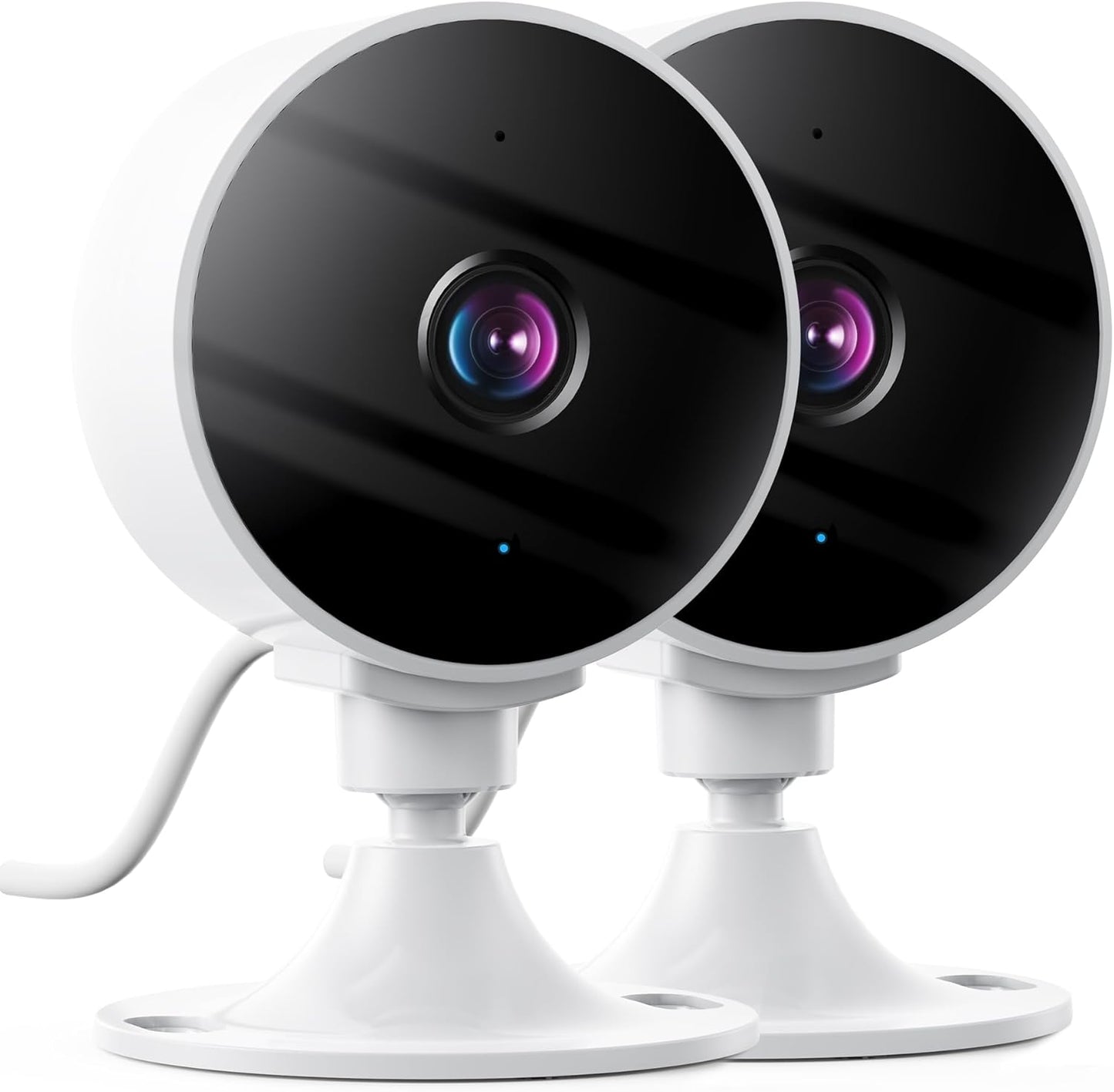 Elelink Cámaras inalámbricas 2K para cámara de seguridad para el ho...