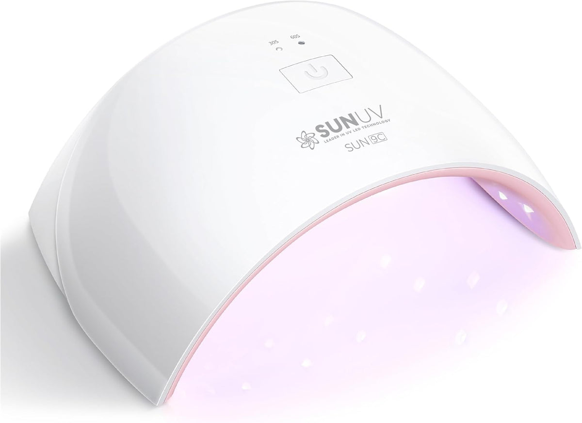 Lámpara secadora de uñas SUNUV de 24 W. , Rosado | Sensor automátic...