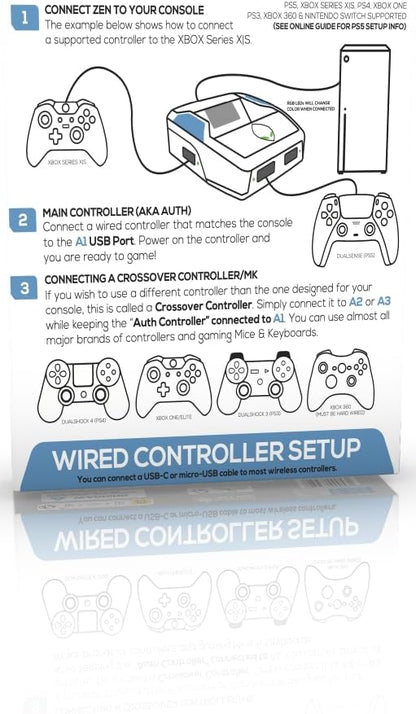 Emulador de Controlador Cronus Zen para Xbox, PlayStation, Nintendo y PC (CM00053)