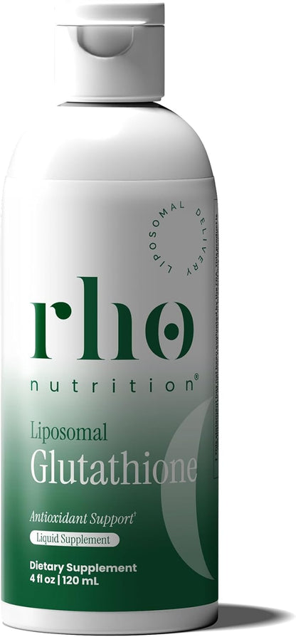 Rho Nutrition Glutatión liposomal: suplemento líquido de glutatión...