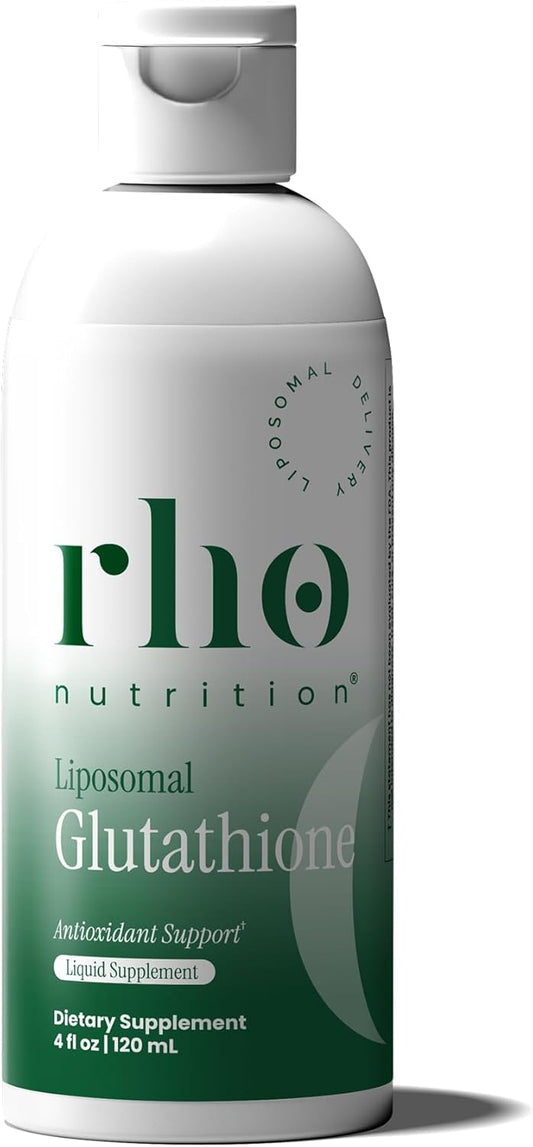 Rho Nutrition Glutatión liposomal: suplemento líquido de glutatión...